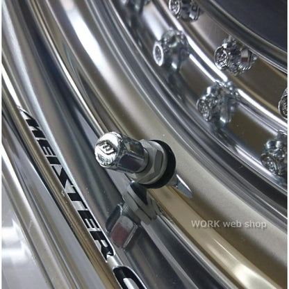 WORK Aluminium Air Valve Cap / 9 Colors [4pc]