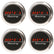 [Set of 4pcs] ENKEI Wheel Center Hub Cap for RPF1 16 17 18inch / Genuine Parts