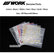 WORK EMOTION Logo Sticker Decal W178×H208mm / 6 Colors
