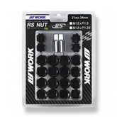 [20pc] WORK Light Weight RS Nut [Lock Nut Included] 21HEX / 3 Colors