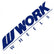 WORK Logo Sticker Decal 200mm/250mm/310mm/410mm/510mm / 7 Colors