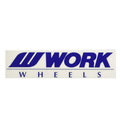 WORK Logo Sticker Decal 200mm/250mm/310mm/410mm/510mm / 7 Colors