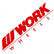 WORK Logo Sticker Decal 200mm/250mm/310mm/410mm/510mm / 7 Colors