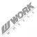 WORK Logo Sticker Decal 200mm/250mm/310mm/410mm/510mm / 7 Colors