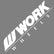 WORK Logo Sticker Decal 200mm/250mm/310mm/410mm/510mm / 7 Colors