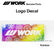 WORK Logo Sticker Decal W183×H70mm Metalic Rainbow