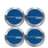 WORK EMOTION Series Wheel Center Cap [4pc] Flat Type / 7 Colors