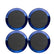 WORK EMOTION Series Wheel Center Cap [4pc] Flat Type / 7 Colors
