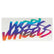 WORK WHEELS Hologram Sticker Decal 2LINE 200mm/150mm/120mm / 2 Colors